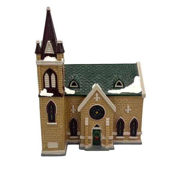 Dept 56 The Original Snow Village Mount Olivet Church Light Up Christmas Decor - Picture 1 of 16